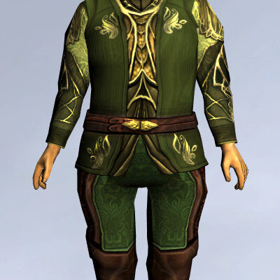 Lasgalen Spring Tunic and Trousers - Female Hobbit