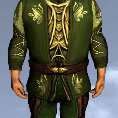 LOTRO Lasgalen Spring Tunic and Trousers | Male Hobbit