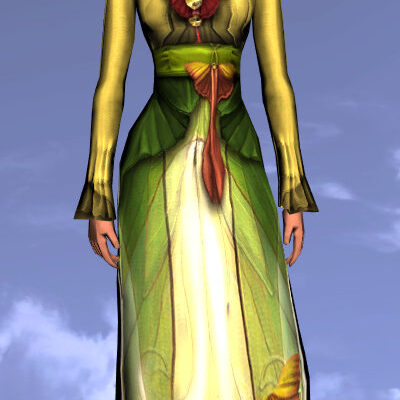 LOTRO Long-Sleeved Dress of the Moth | Female Race of Man