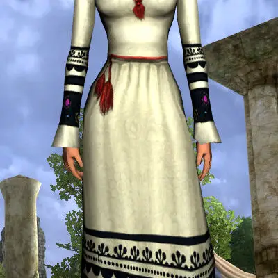 LOTRO Long-Sleeved Dress of the Mountain Meadow | Spring Festival Cosmetic