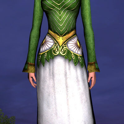 LOTRO Dresses of the Spring Maid (all variations in this post)