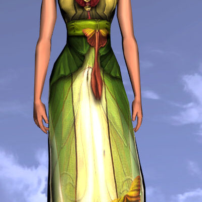 LOTRO Sleeveless Dress of the Moth | Female Race of Man