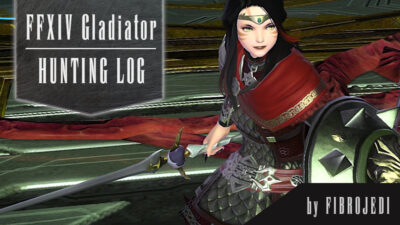FFXIV Gladiator Hunting Log Guide - All Targets for all Ranks to clear the GLA Log in FF14.