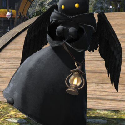 FFXIV Tonberry Outfit dyed Black