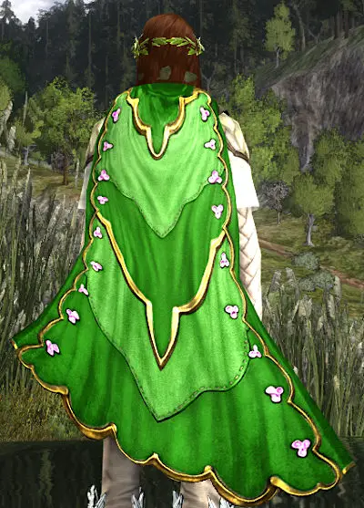 LOTRO Cloak of New Growth | LOTRO Spring Festival Cosmetic