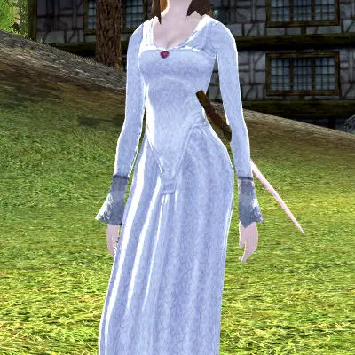 Elf Queen's Dress - Female High Elf