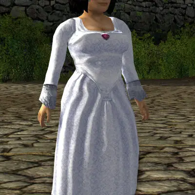 Elf Queen's Dress - Female Hobbit