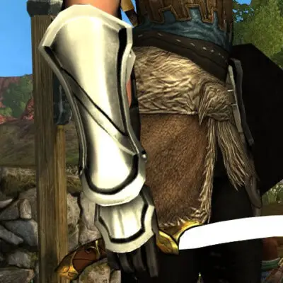 LOTRO Engraved Plated Gauntlets Cosmetic