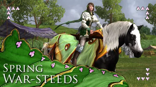 LOTRO Spring War-Steed Cosmetics | Spring Festival War Horse Outfits