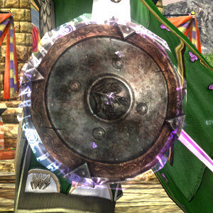 Shield of New Growth with Raklish Charmer's Weapon Aura
