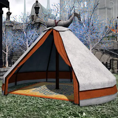 FFXIV Nomad's Tent Decoration