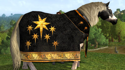 LOTRO Caparison of Odogil | War-Steed Cosmetic