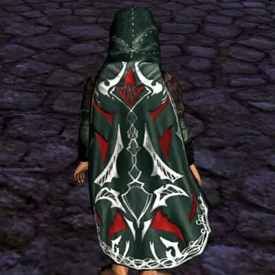 LOTRO Hooded Cloak of the Carn Dûm Alchemist Cosmetic