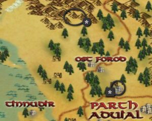 LOTRO Evendim Goblin-slayer Deed Locations Map