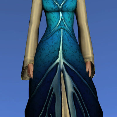 Arwen's Dinner Dress - Sea Blue Dye