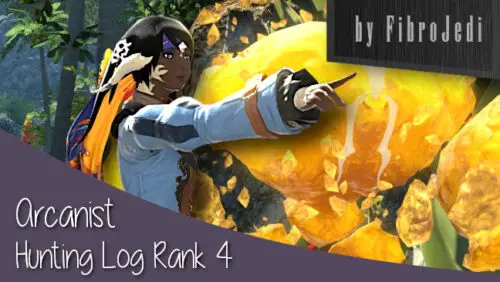 FFXIV Arcanist Hunting Log Rank 4 Guide - All targets and locations, with maps to help. Summoner/Scholar Hunting Log is the same one!