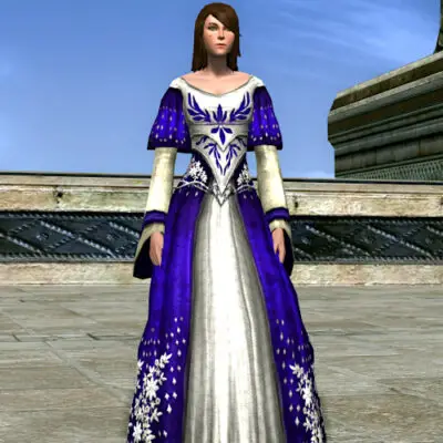 LOTRO Bride's Dress - Female Human