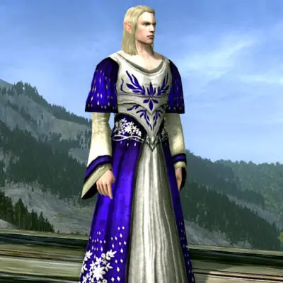 LOTRO Bride's Dress - Male High Elf