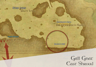 FFXIV Gall Gnat Location Map