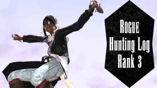 FFXIV Rogue Hunting Log Rank 3 Guide - All Enemies with Maps and Helpful Information.