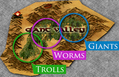 LOTRO Giant Valley for Trolls, Worms and Giants | Slayer of the Trollshaws Deed