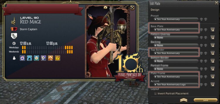 FFXIV 10th Anniversary Framers Kit - for 10 Irregular Tomestones of Tenfold Pageantry
