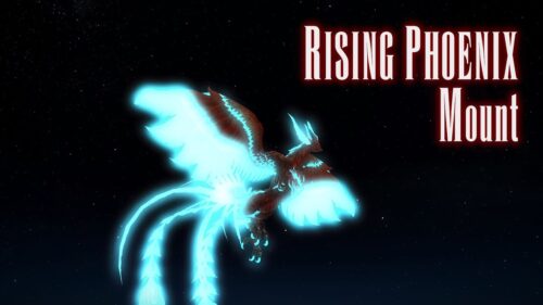 Rising Phoenix Mount: See the transformation and fireball effect!