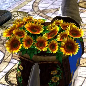 LOTRO Basket of Sunflowers | Farmers Faire War-Steed