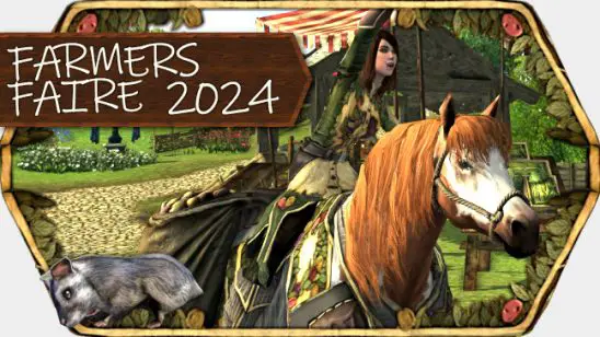 LOTRO Farmers Faire 2024 Guide - all the quests, mounts, cosmetic outfits, pets and more here. Enjoy!