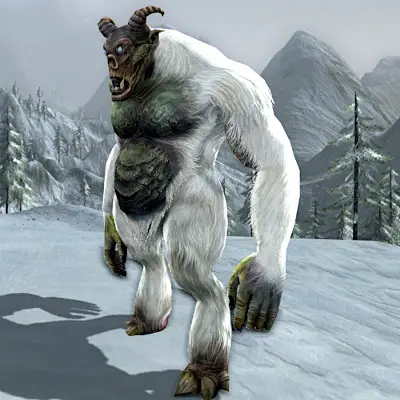 One of the Snow-beasts you need for the slayer deed.