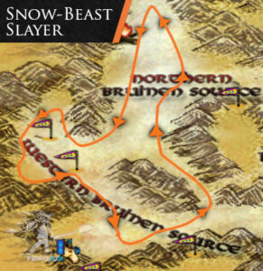 A suggested Snow-beast Slayer Deed route to make it less grindy for you and less invasive for other players.