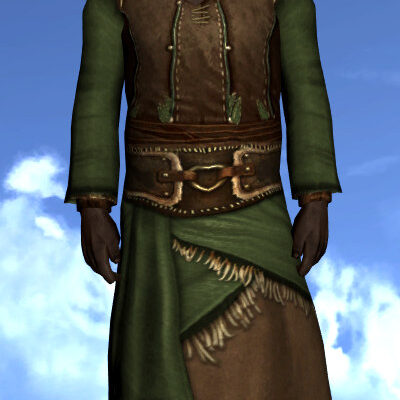 LOTRO Dress of the River Hobbits (shown on a male) | Quest Reward