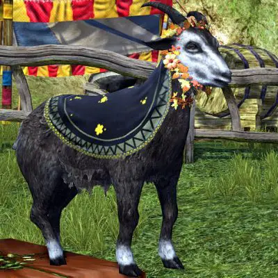 LOTRO Tome of the Forest Spirit Goat Pet | Fall Festival 2023 Cosmetic Pet
