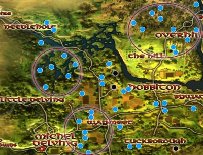LOTRO Farming Copper deposits and ore in the Shire