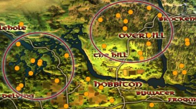 Best locations for farming Rowan in the Shire