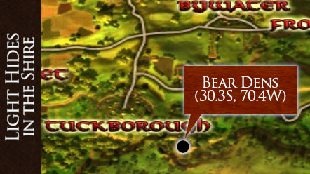 Bear Dens (Light Hides in the Shire)