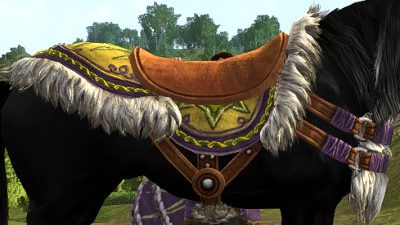 LOTRO Caparison of Icy Expeditions | War-steed Cosmetic Appearance