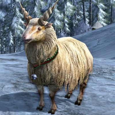 LOTRO Icy Expeditions Sheep - Yule Festival 2023 Pet