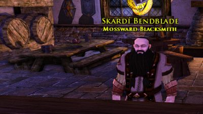 Skardí Bendblade in Mossward, always has A Little Extra Never Hurts available, regardless of your race, enabling you to get your first LOTRO mount, even if you missed it in the intro.