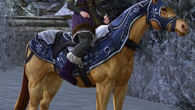LOTRO Yule Festival Snowy Horse aka Snowy Steed | Mithril Coins Mount