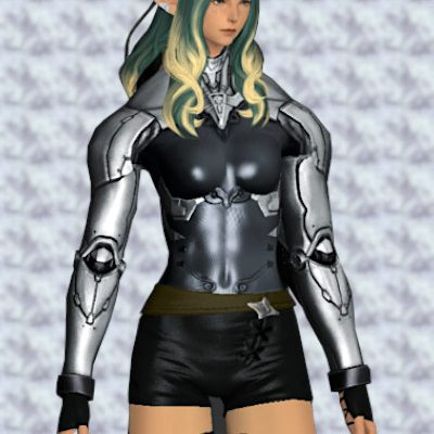 FFXIV Late Allagan Armor of Striking | Female Elezen - Late Allagan Armour