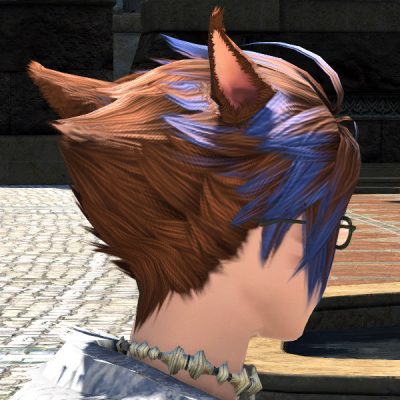 FFXIV Modern Legend Hairstyle (Back View)