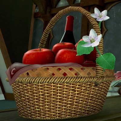 FFXIV Pixie Apple Basket Decoration | Irregular Tomestones of Genesis - and Craftable