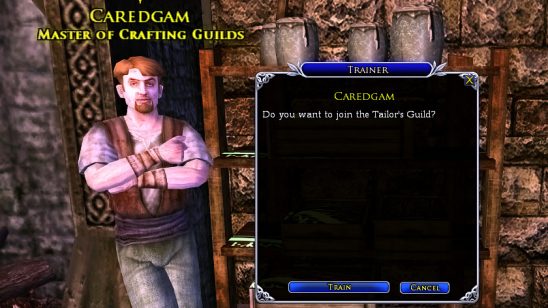 Caredgam - Master of Crafting Guilds based at Esteldin in the North Downs