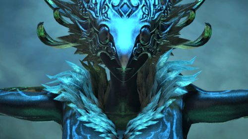 Garuda, as depicted during the Noctis Quest: Messenger of the Winds.