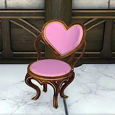 Valentione's Heart Chair Furnishing / Decoration