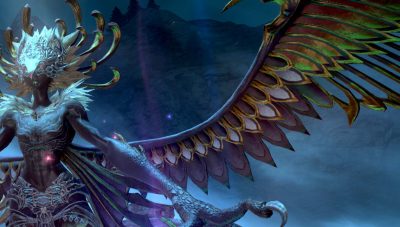 Garuda, as depicted during the Noctis Fight in the A Nocturne for Heroes event.