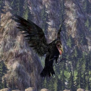 Lore-Master Raven Pet / Companion