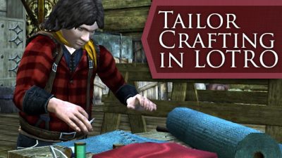 LOTRO Tailor Crafting Profession Guide - How to unlock Tailoring