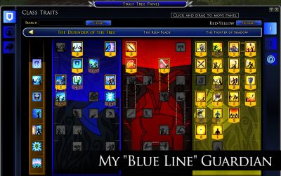This is my main Guardian's Trait Panel. I play solo, so this is not a tanking spec!